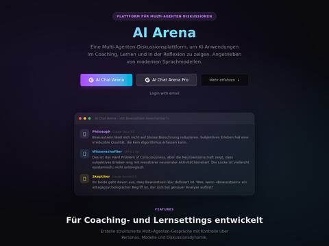 Website AI Chat Arena